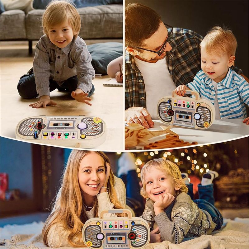 Pro Montessori Wooden Digital  - огляд і ціна Montessori Wooden Busy Board Toddler