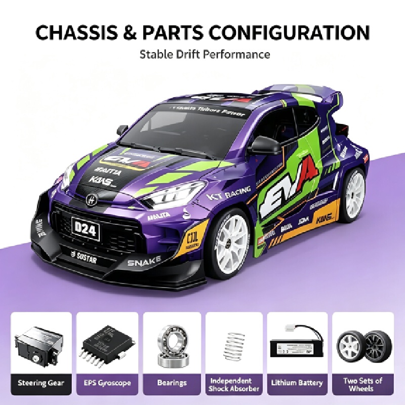 Hongxing New D24 1/24 Scale Rc - огляд і ціна Rc Drift Car 1 24 Scale 4Wd