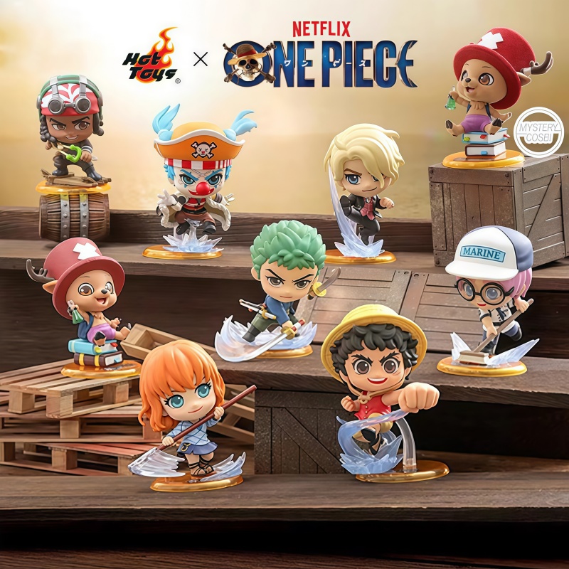 New Hot Toys One Piece Cosbi B - огляд і ціна Anime Action Figure Blind Box