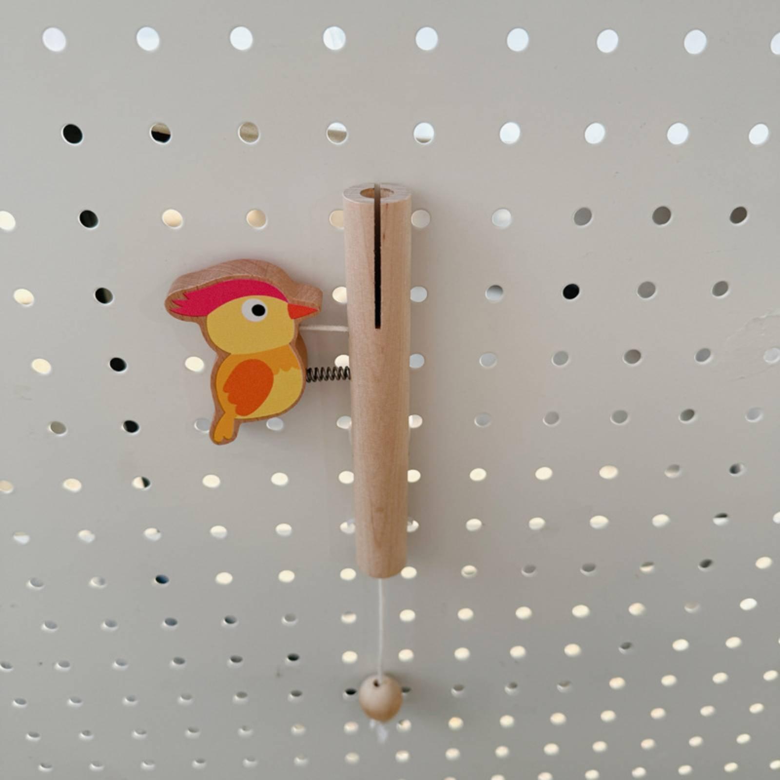 Wooden Busy Board with Pull St - огляд і ціна Montessori Wooden Busy Board Toddler