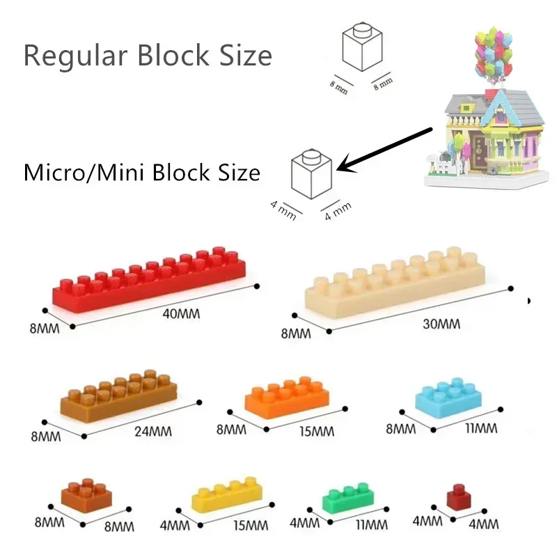 Micro-Mini-Block Balloon Fly H - огляд і ціна Building Blocks