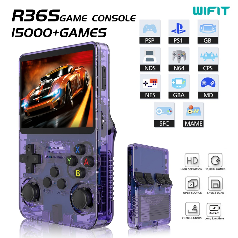 R36s handheld game console por - огляд і ціна Retro Handheld Game Console R36S