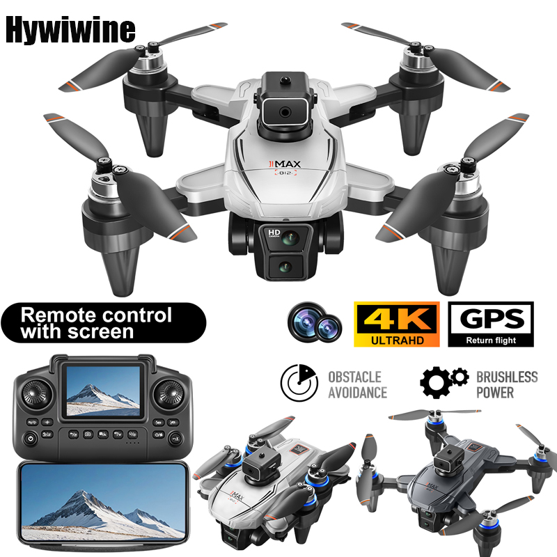 GPS RC Drone With Screen 4K Pr - огляд і ціна Fpv Brushless Rc Drone 4K