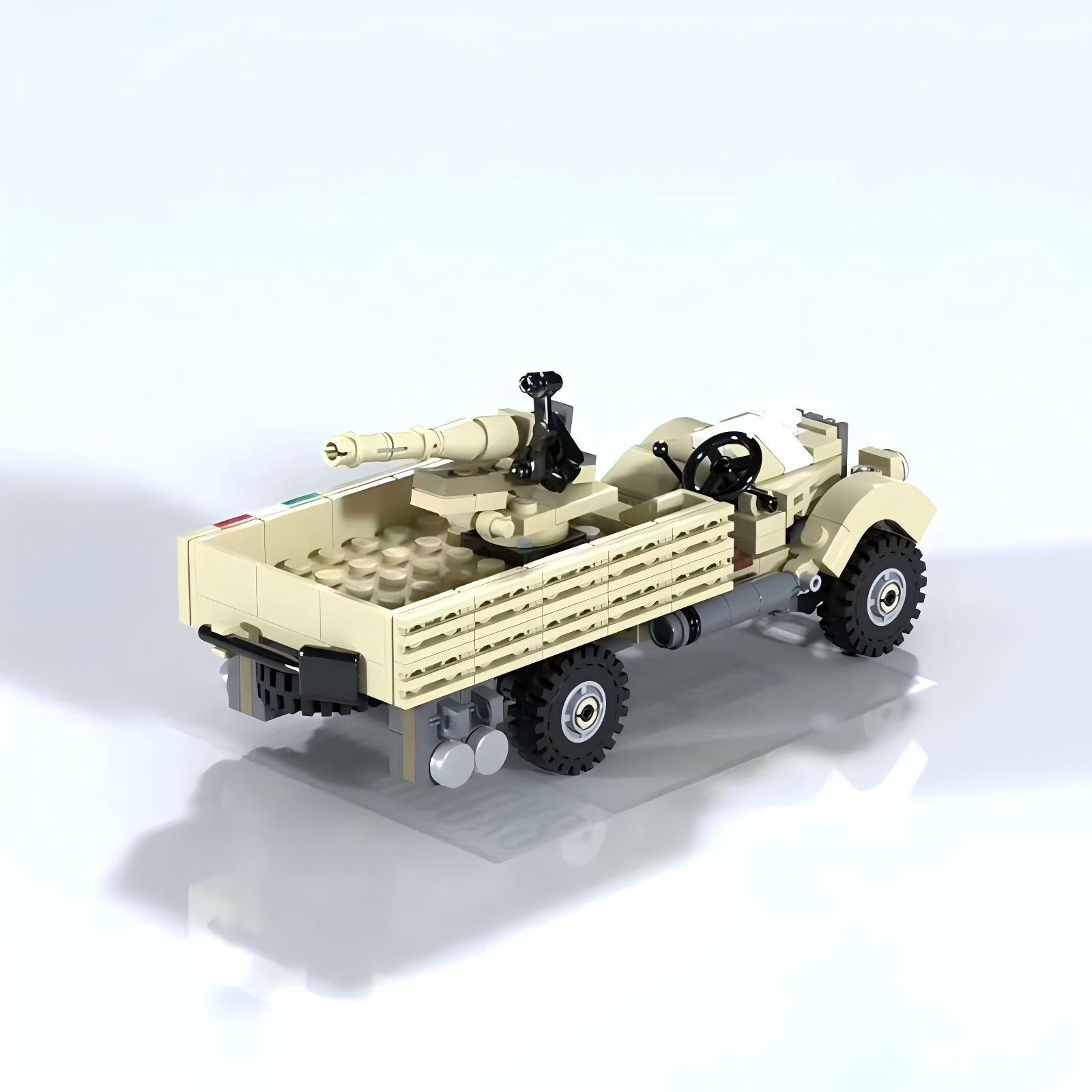 MOC Military Series Italian M1 - огляд і ціна Lego Compatible Military Tank