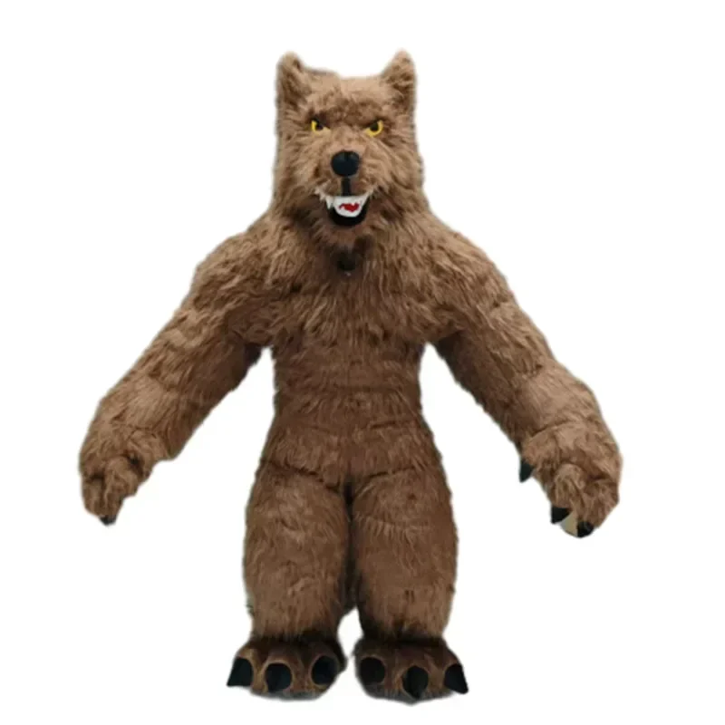 Giant Inflatable Grey Wolf Mas - огляд і ціна Dolls