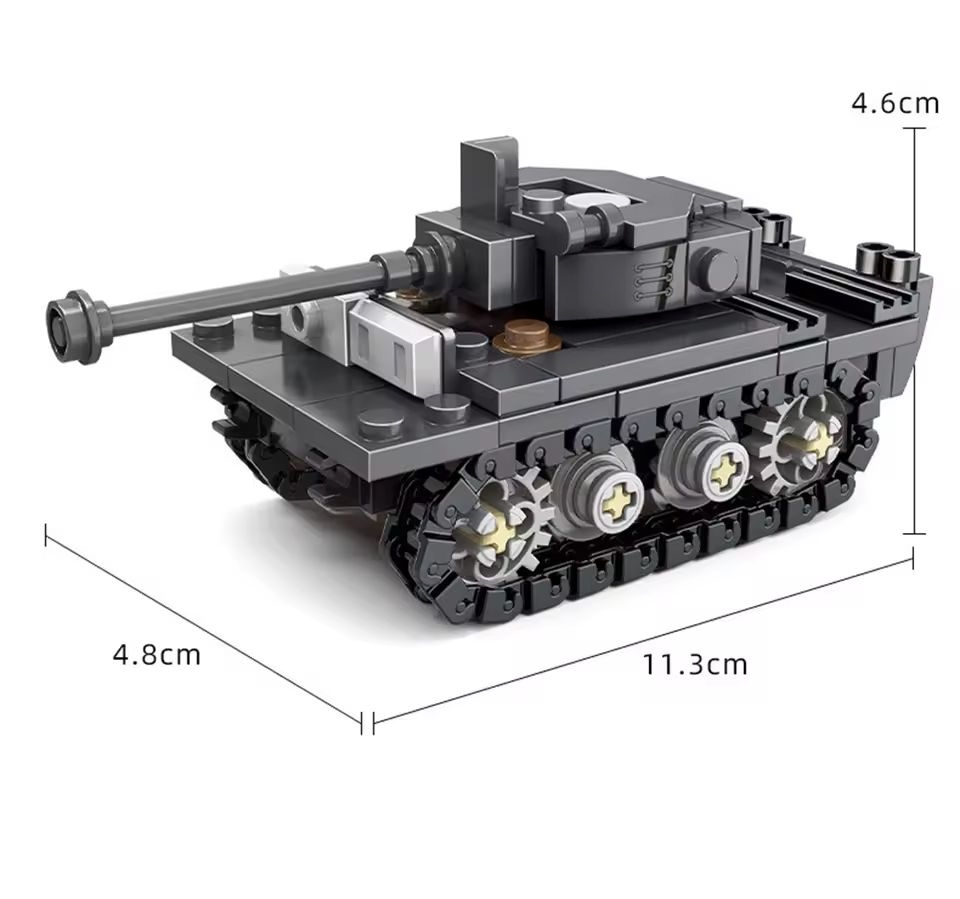 World War Army Military Soldie - огляд і ціна Lego Compatible Military Tank