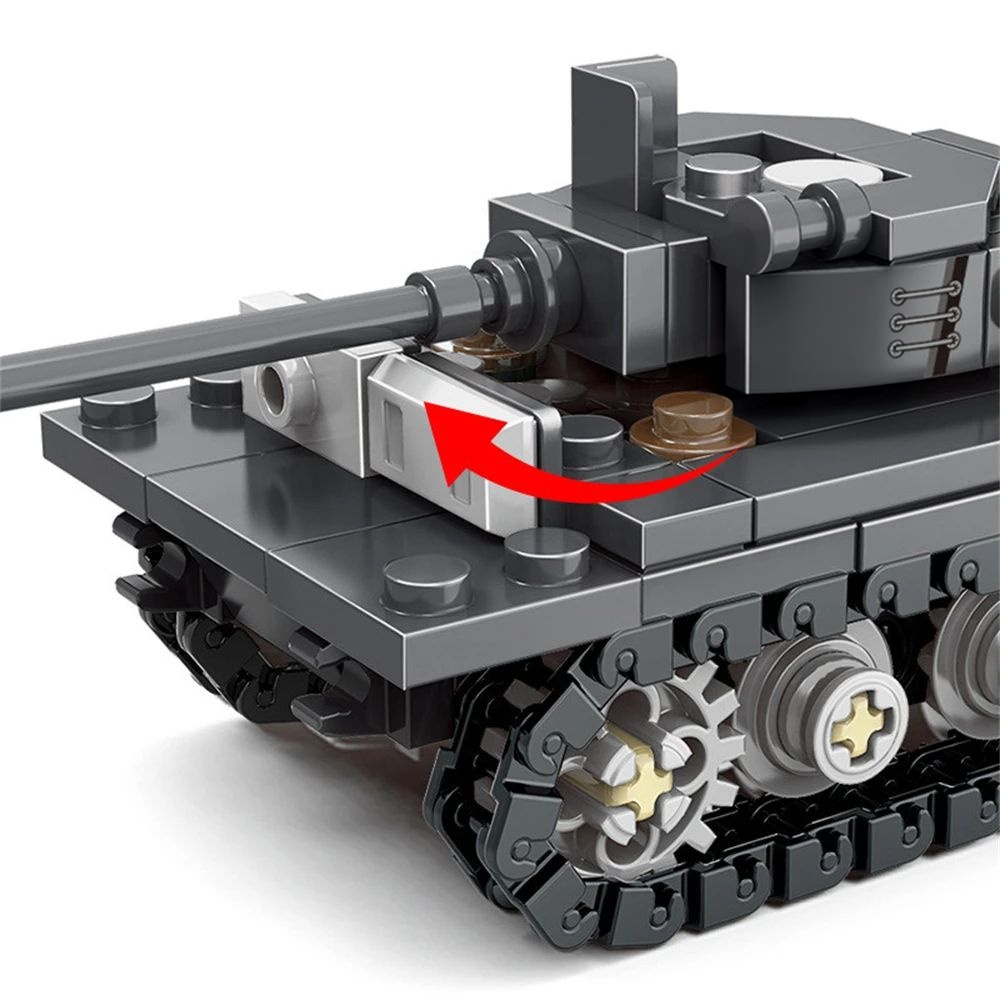 World War Army Military Soldie - огляд і ціна Lego Compatible Military Tank