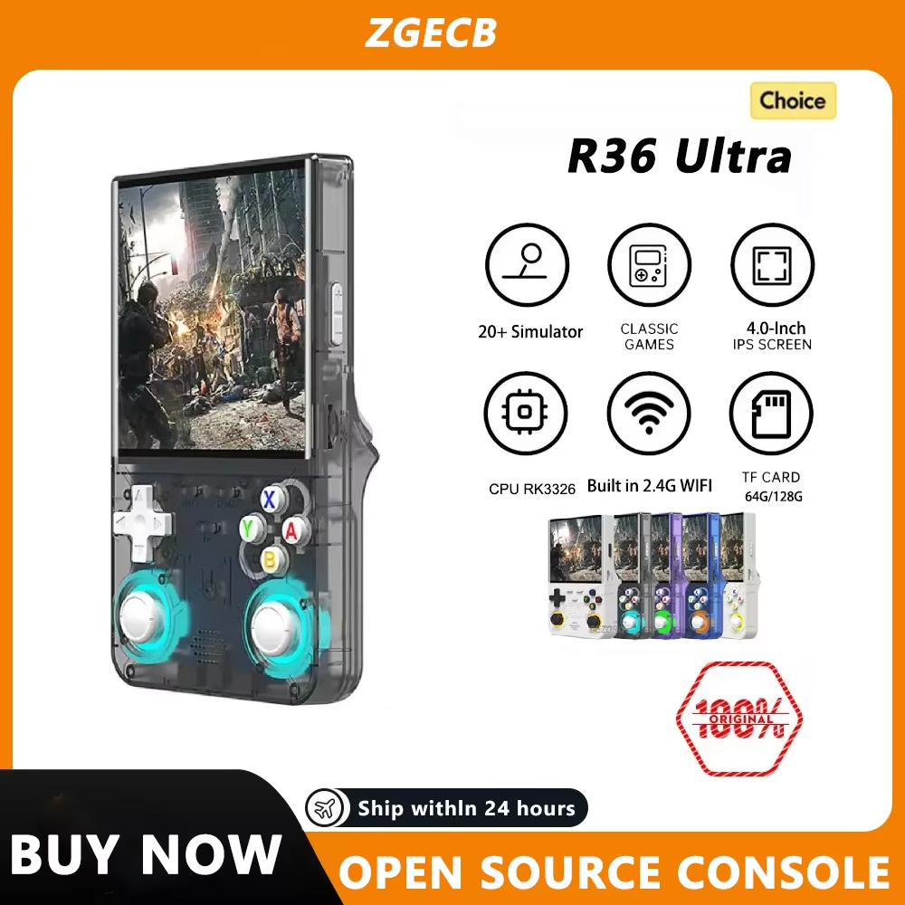 FLLAPT R36Ultra Retro Handheld - огляд і ціна Retro Handheld Game Console R36S