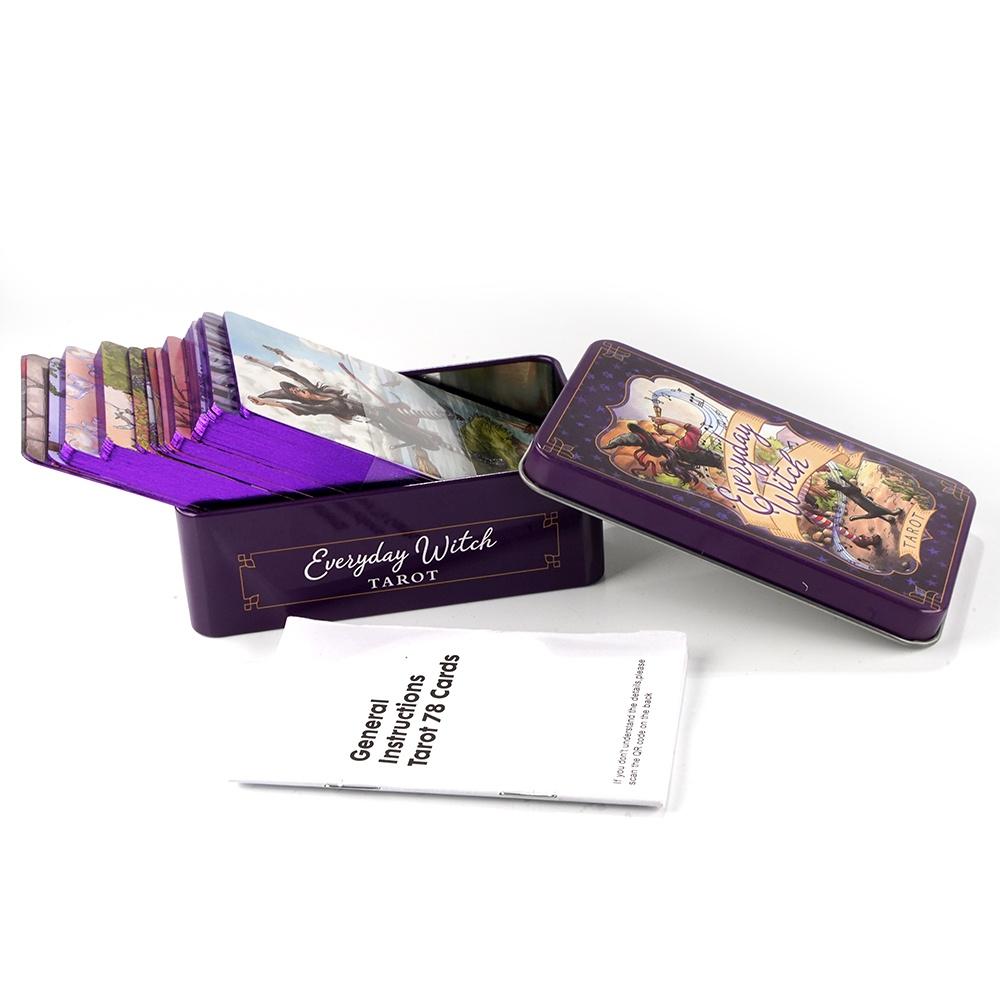 10.3*6cm Everyday Witch Tarot  - огляд і ціна Tarot Cards Deck With Guidebook