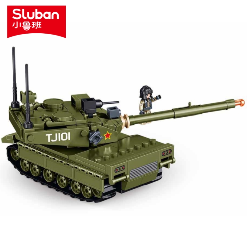 Sluban 183PCS Army Main Battle - огляд і ціна Lego Compatible Military Tank