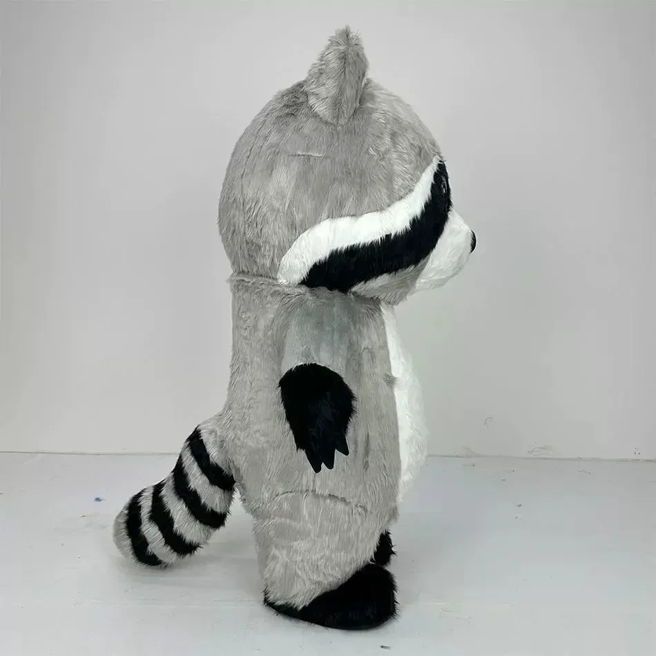 Grey Plush Inflatable Raccoon  - огляд і ціна Dolls