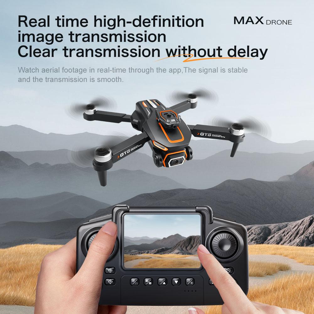 Original GT5 RC Drone With Scr - огляд і ціна Fpv Brushless Rc Drone 4K